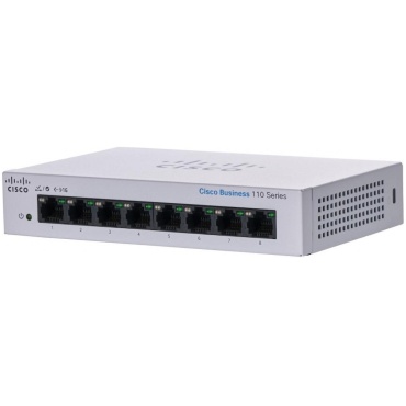 ⁦SWITCH 8-PORT CBS110 10/100/1000 CISCO⁩ – תמונה ⁦2⁩
