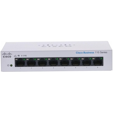 ⁦SWITCH 8-PORT CBS110 10/100/1000 CISCO⁩ – תמונה ⁦3⁩