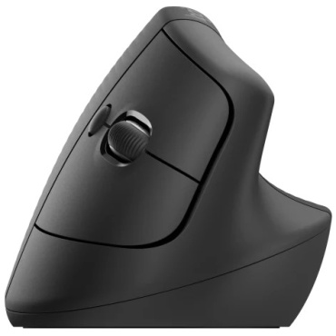 ⁦Logitech Lift Vertical Ergonomic Mouse Graphite⁩ – תמונה ⁦3⁩