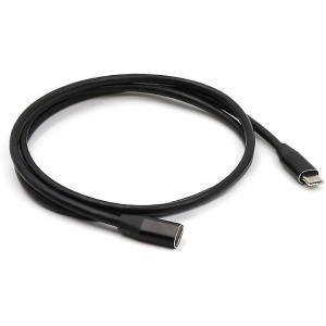 כבל מאריך USB3.1 Type C Extender Male to Female 1m