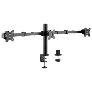 זרוע שולחנית מתכווננת ל 3 מסכים "13 עד "27