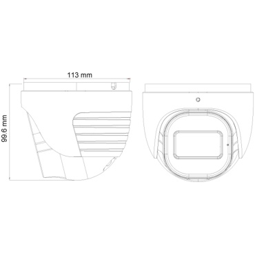 ⁦CCD CAM DI-350A-VF 5MP 1080P 2.8~12mm⁩ – תמונה ⁦4⁩