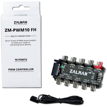 ⁦ZALMAN PWM 10 Port Controller⁩ – תמונה ⁦3⁩