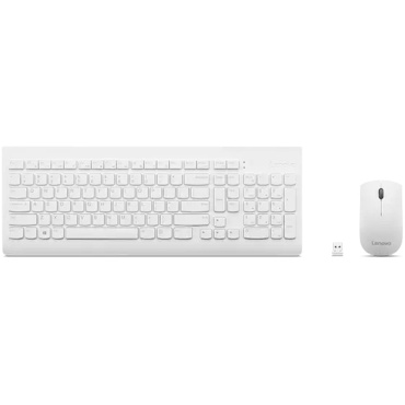 ⁦Lenovo 510 Wireless Combo Keyboard & Mouse White⁩ – תמונה ⁦2⁩