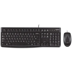 Logitech USB MK120 Keyboard+Mouse Hebrew Wired