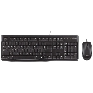Logitech USB MK120 Keyboard+Mouse Hebrew Wired