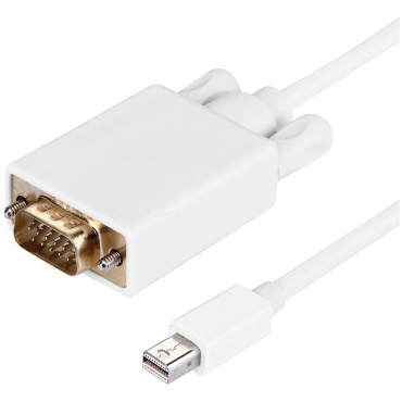 ⁦MINI DISPLAY PORT TO VGA CABLE 1.8M⁩ – תמונה ⁦3⁩