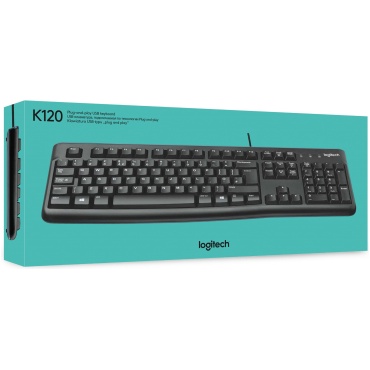 ⁦Logitech keyboard K120 USB⁩ – תמונה ⁦4⁩