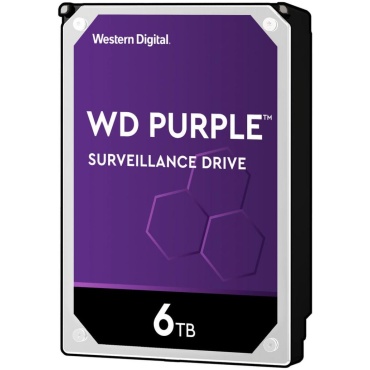 ⁦6TB 256MB SATA III 6TB 62PURZ PURPLE WD⁩ – תמונה ⁦4⁩