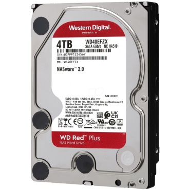 ⁦4TB 128MB SATA III 6GB/s WD40EFPX RED PLUS WD⁩ – תמונה ⁦6⁩