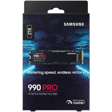 ⁦SAMSUNG SSD 990 PRO 2TB M.2 PCIe 4.0x4 NVMe⁩ – תמונה ⁦3⁩