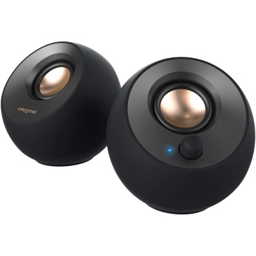 ⁦Creative Pebble Modern Speakers USB - BLACK⁩ – תמונה ⁦3⁩