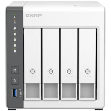 ⁦QNAP NAS TS-433 4BAY Q.CORE 2.0GHz + 4GB RAM⁩ – תמונה ⁦4⁩