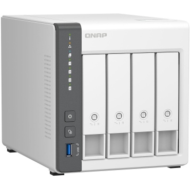 ⁦QNAP NAS TS-433 4BAY Q.CORE 2.0GHz + 4GB RAM⁩ – תמונה ⁦5⁩