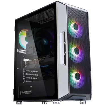 ⁦CASE ZALMAN MID TOWER I3 NEO TEMPERED GLASS Black⁩ – תמונה ⁦3⁩