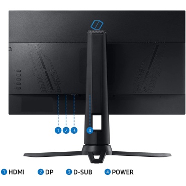 ⁦SAMSUNG 27" ODYSSEY G3 1MS/165Hz/PIVOT⁩ – תמונה ⁦3⁩