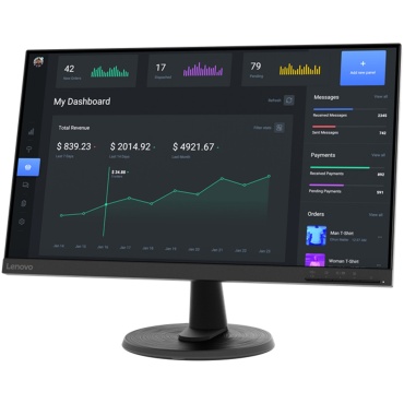 ⁦Lenovo C27-40  27" FHD VGA/HDMI⁩ – תמונה ⁦5⁩