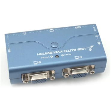 ⁦2 PORT USB / VGA KVM SWITCH⁩ – תמונה ⁦3⁩