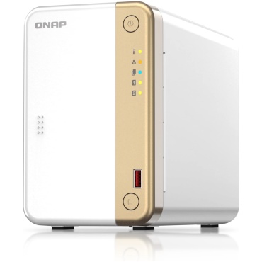 ⁦QNAP NAS TS-262-4G/Up to 2.9 GHz/Intel Dual-Core 2.5GbE⁩ – תמונה ⁦3⁩