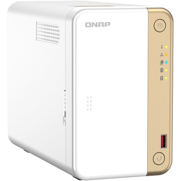 ⁦QNAP NAS TS-262-4G/Up to 2.9 GHz/Intel Dual-Core 2.5GbE⁩ – תמונה ⁦2⁩