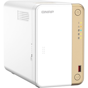 QNAP NAS TS-262-4G/Up to 2.9 GHz/Intel Dual-Core 2.5GbE