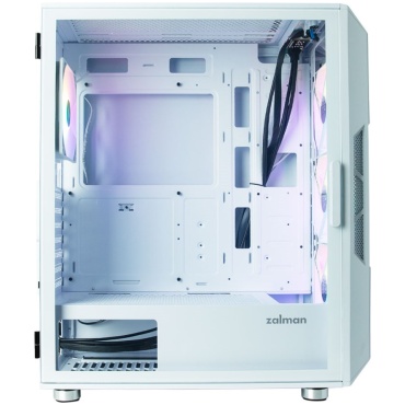 ⁦CASE ZALMAN MID TOWER I3 NEO TEMPERED GLASS White⁩ – תמונה ⁦5⁩