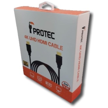 ⁦HDMI CABLE 4K 5M PROTEC⁩ – תמונה ⁦2⁩