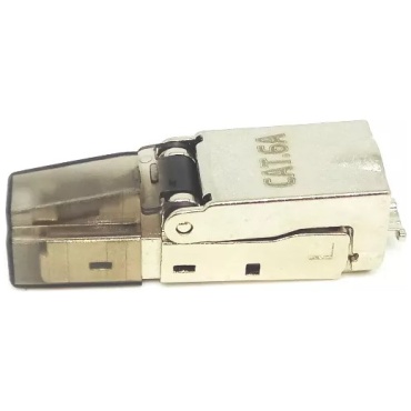 ⁦CAT6A/CAT7 זכר RJ45 Toolless קונקטור לחיצה ללא כלים⁩ – תמונה ⁦2⁩