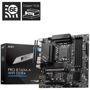 ⁦MSI PRO B760M-A WIFI DDR4⁩ – תמונה ⁦6⁩