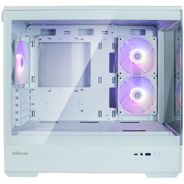 ⁦CASE ZALMAN P30 ARGB mATX CASE White⁩ – תמונה ⁦4⁩