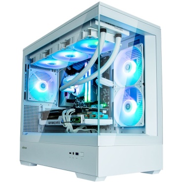 CASE ZALMAN P30 ARGB mATX CASE White