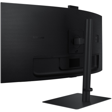 ⁦SAMSUNG 34" CURVED CAMERA+MIC/HDMI/DP/Type-C 90W/SPEAKERS/RJ45/⁩ – תמונה ⁦4⁩
