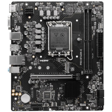 ⁦MSI PRO B760M-E DDR5⁩ – תמונה ⁦2⁩