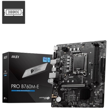 ⁦MSI PRO B760M-E DDR5⁩ – תמונה ⁦6⁩