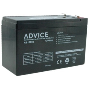 12V 9AH מצבר לאל פסק