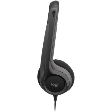 ⁦Logitech USB Headset H390 -graphite⁩ – תמונה ⁦6⁩