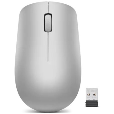 ⁦Lenovo 530 Wireless Mouse (Gray)⁩ – תמונה ⁦2⁩