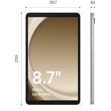 ⁦Samsung Tab A9 X115 8.7" LTE  4/64GB Grey⁩ – תמונה ⁦4⁩