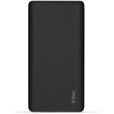 ⁦PowerSlim S 10.000mAh Universal Mobile Charger  Black סוללת חרום⁩ – תמונה ⁦2⁩