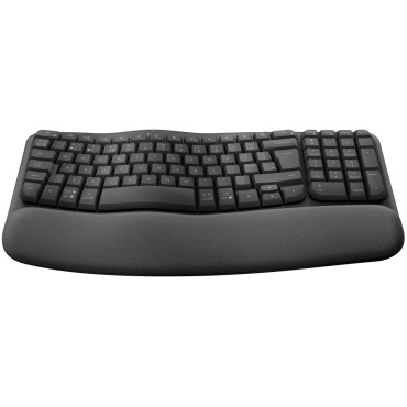 ⁦Logitech Wave Keys Ergonomic Wireless Keyboard⁩ – תמונה ⁦2⁩