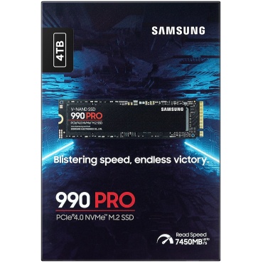 ⁦SAMSUNG SSD 990 PRO 4TB M.2 PCIe 4.0x4 NVMe⁩ – תמונה ⁦4⁩