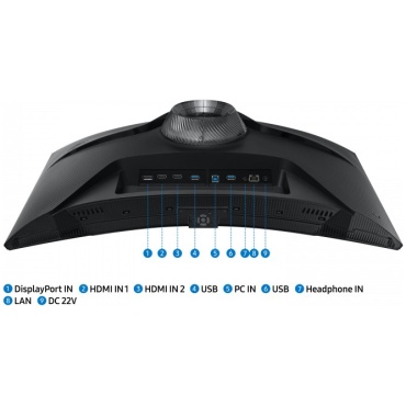 ⁦SAMSUNG 27" SMART ODYSSEY G6 Gaming⁩ – תמונה ⁦3⁩