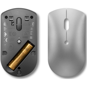 ⁦Lenovo 600 Bluetooth Silent Mouse Iron Grey⁩ – תמונה ⁦5⁩