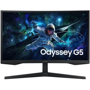 SAMSUNG 27" ODYSSEY CURVED G5 GAMING 165HZ/1MS/2K"/HDMI/DP