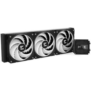 ⁦ZALMAN ALPHA 2 A36 Black LIQUID COOLER 360 MM⁩ – תמונה ⁦4⁩