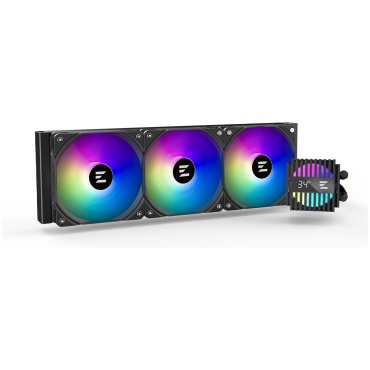 ⁦ZALMAN ALPHA 2 A36 Black LIQUID COOLER 360 MM⁩ – תמונה ⁦5⁩