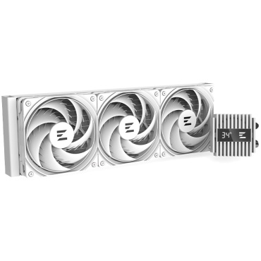 ⁦ZALMAN ALPHA 2 A36 White LIQUID COOLER 360 MM⁩ – תמונה ⁦4⁩