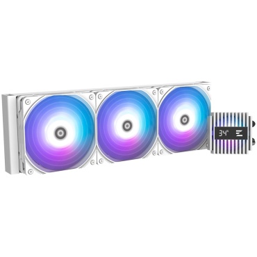 ⁦ZALMAN ALPHA 2 A36 White LIQUID COOLER 360 MM⁩ – תמונה ⁦6⁩