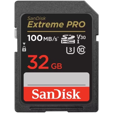 ⁦32GB Extreme Pro SD SanDisk⁩ – תמונה ⁦2⁩