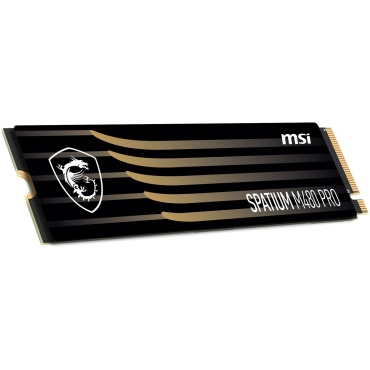 ⁦MSI SSD 1TB SPATIUM M480 Pro 7000/7400 PCIe 4.0 NVMe M.2 2280 5Y⁩ – תמונה ⁦3⁩